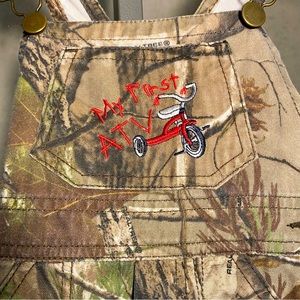 REALTREE Toddler Overalls My First ATV Child 4T